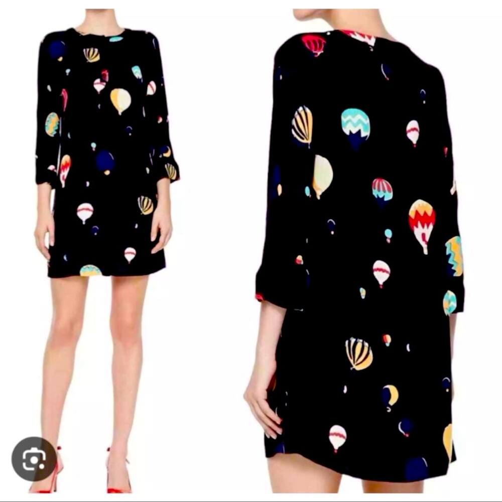 Kate Spade New York Navy Hot Air Balloon Dress